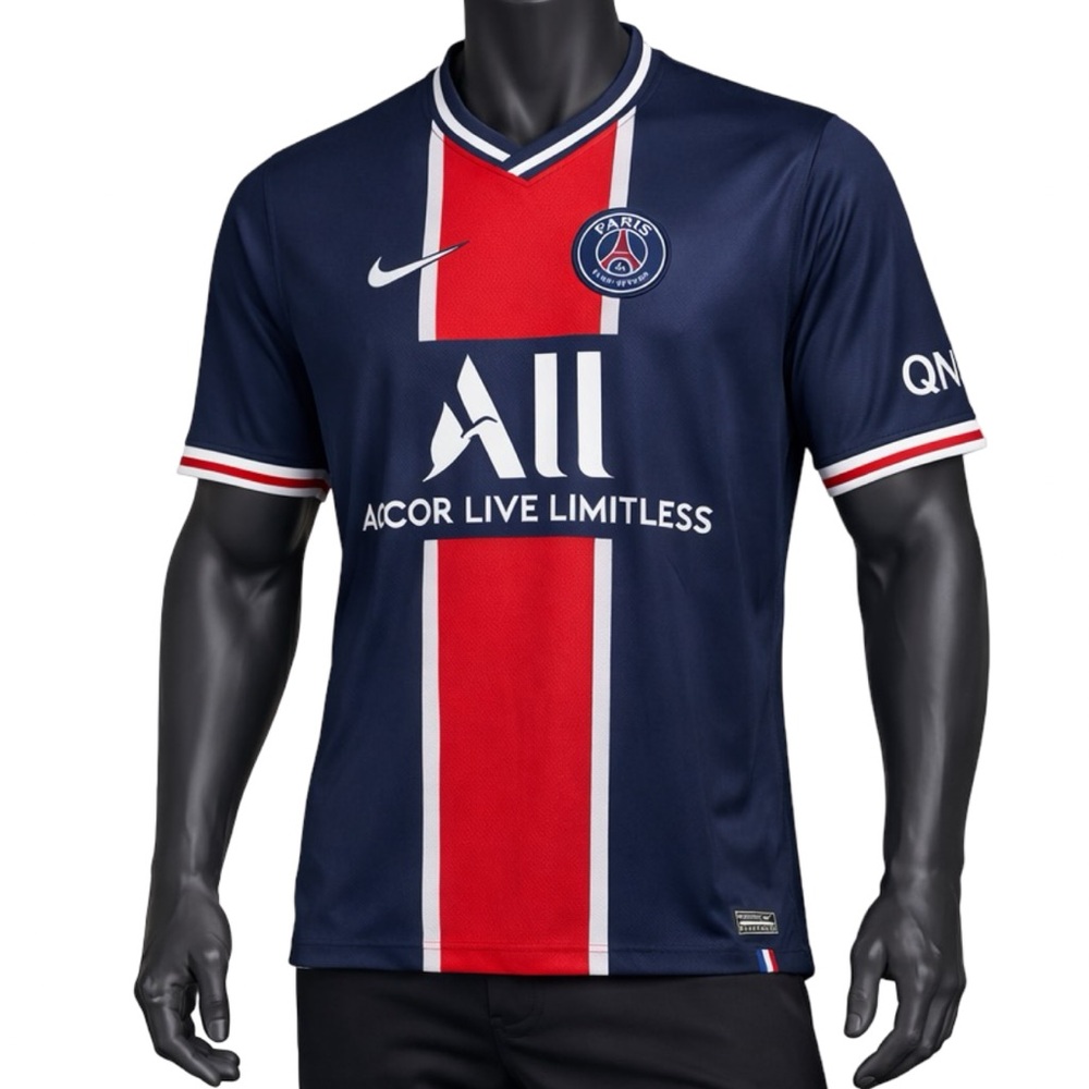Nike Dri-Fit Paris Saint Germain 2020/2021 Men’s Large Home Blue Stadium Jersey
